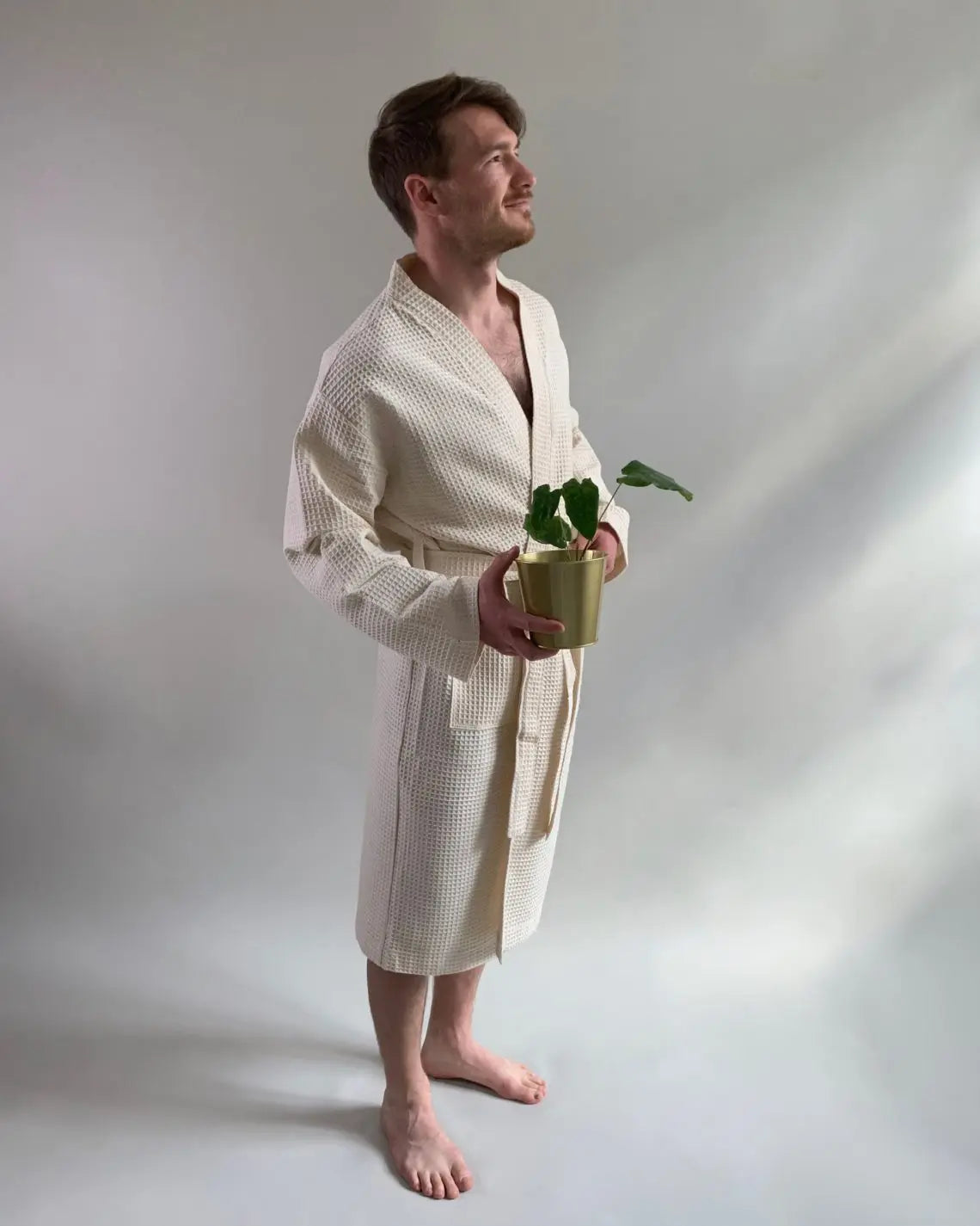 Bathrobe Wafflepiqué