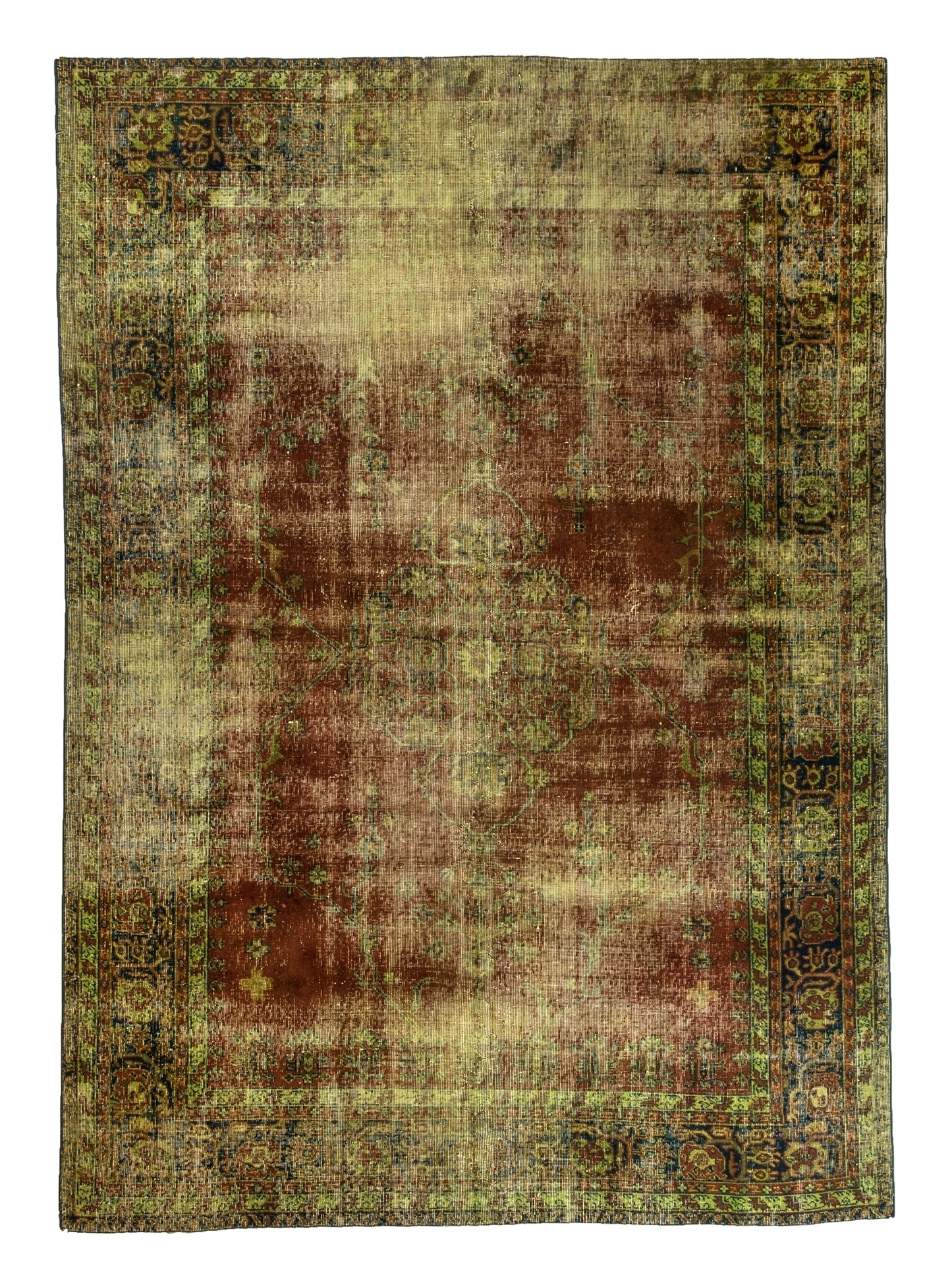 Vintage Oushak Rug Isparta | 1960s